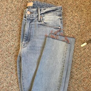 Mother skinny jeans sz 27